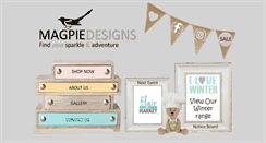 Desktop Screenshot of magpiedesigns.co.za